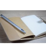 Obal A6 s notesom CAPPUCCINO